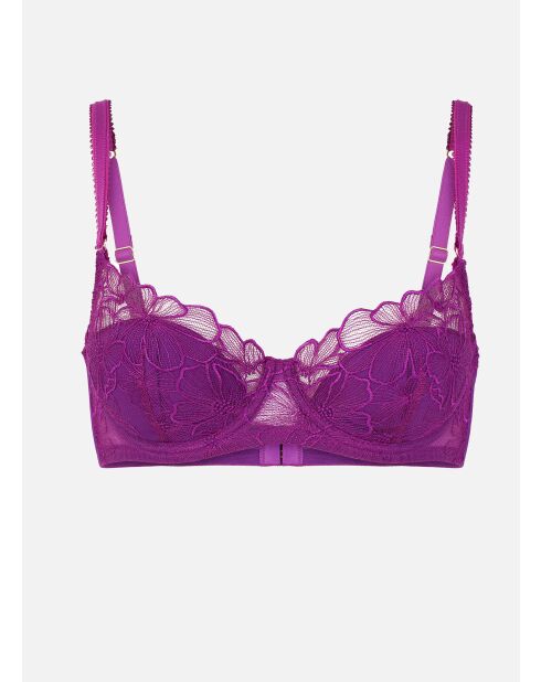 Lilafarbener Push-up-BH Symphonie