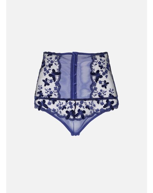 Culotte taille haute Papillon Marine