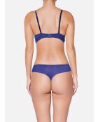 Soutien-gorge balconnet Papillon Marine