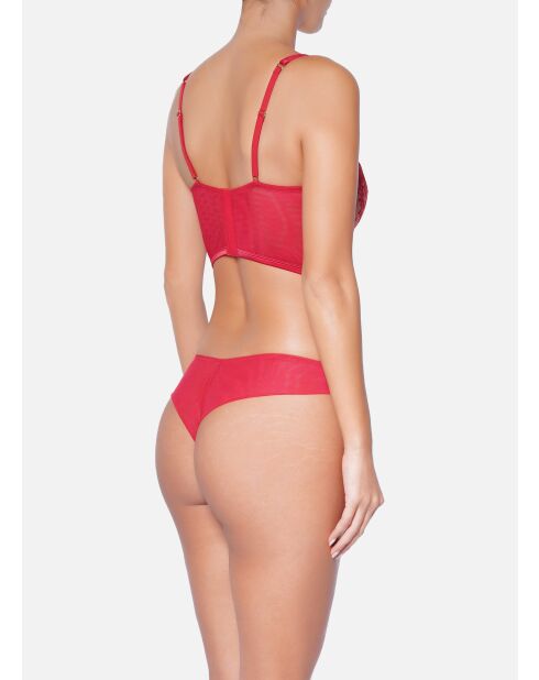 Eglantine EGL Roter Bustier-BH