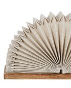 Lampe fontelo naturel - 42.5x17.5h24cm