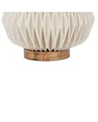 Lampe fontelo naturel - d43xh31cm