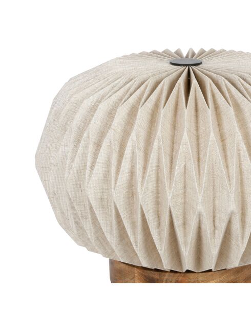 Lampe fontelo naturel - d43xh31cm