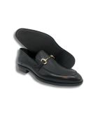 Mocassins en cuir Girano noirs