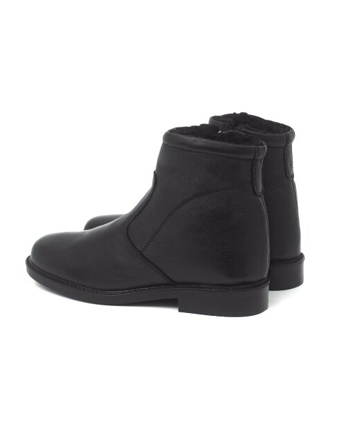 Bottes en cuir Napmen noires