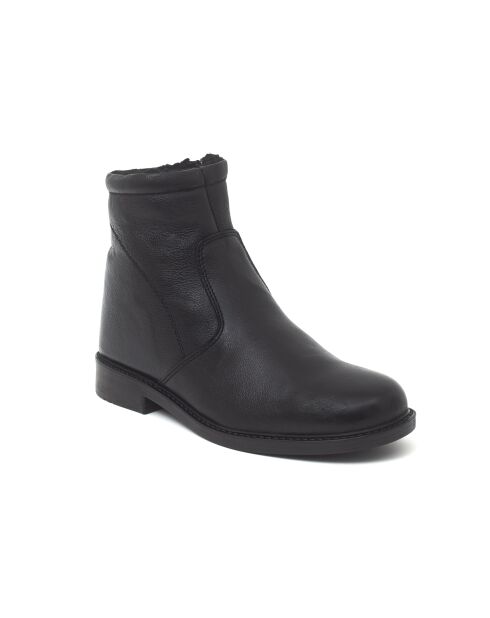 Bottes en cuir Napmen noires