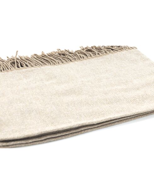 Einfarbiger beiger Schal Miane