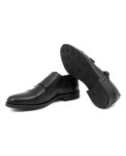 Monks en cuir Boncle noires
