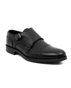 Monks en cuir Boncle noires