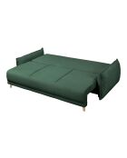 Lazy Lukka converteerbare 3-zitsbank Fles Groen - 230x100x92 cm