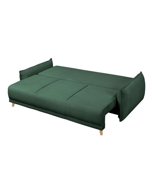 Lazy Lukka converteerbare 3-zitsbank Fles Groen - 230x100x92 cm