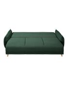 Lazy Lukka converteerbare 3-zitsbank Fles Groen - 230x100x92 cm