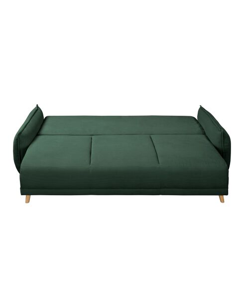 Lazy Lukka converteerbare 3-zitsbank Fles Groen - 230x100x92 cm