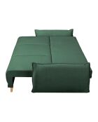 Lazy Lukka converteerbare 3-zitsbank Fles Groen - 230x100x92 cm