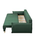 Lazy Lukka converteerbare 3-zitsbank Fles Groen - 230x100x92 cm