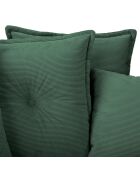 Lazy Lukka converteerbare 3-zitsbank Fles Groen - 230x100x92 cm