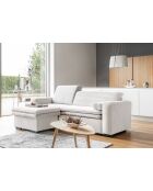 Beigefarbenes ausziehbares 3-Sitzer-Sofa von Groovy Miu, 235 x 95 x 92/82 cm