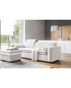 Beigefarbenes ausziehbares 3-Sitzer-Sofa von Groovy Miu, 235 x 95 x 92/82 cm