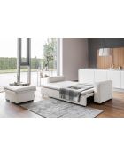 Beigefarbenes ausziehbares 3-Sitzer-Sofa von Groovy Miu, 235 x 95 x 92/82 cm