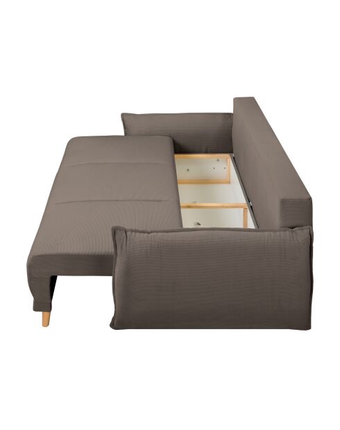 Lazy Lukka Latte ausziehbares 3-Sitzer-Sofa, 230 x 100 x 92 cm