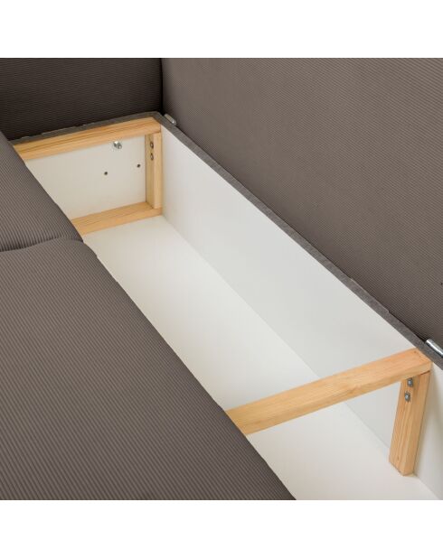 Lazy Lukka Latte ausziehbares 3-Sitzer-Sofa, 230 x 100 x 92 cm