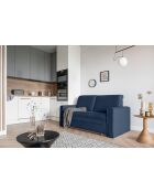 Lucky Lucy 2-zitsbank, converteerbaar, marineblauw, 168x88x90 cm