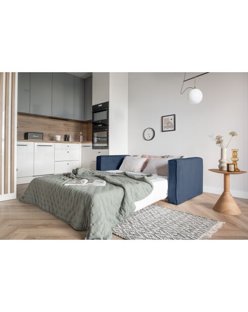 Lucky Lucy 2-zitsbank, converteerbaar, marineblauw, 168x88x90 cm