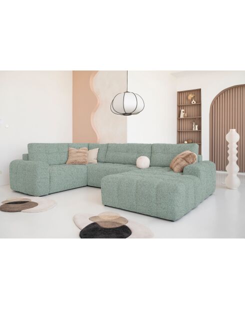 Lulu Vert Right U-hoekbank, omvormbaar, 333x213x94 cm