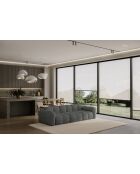 Sofá de 4 plazas Cloud Grey - 247x109x76 cm