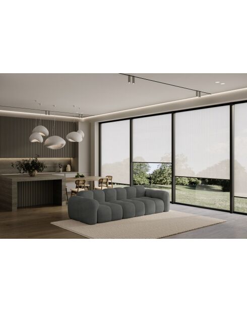 Sofá de 4 plazas Cloud Grey - 247x109x76 cm