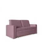 Sofá convertible Lucky Lucy de 2 plazas rosa empolvado, 168 x 88 x 90 cm