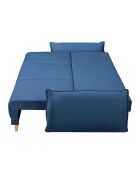 Lazy Lukka Ausziehsofa für 3 Personen, Marineblau — 230 x 100 x 92 cm