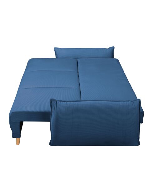 Lazy Lukka Ausziehsofa für 3 Personen, Marineblau — 230 x 100 x 92 cm