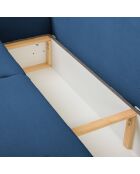 Lazy Lukka Ausziehsofa für 3 Personen, Marineblau — 230 x 100 x 92 cm