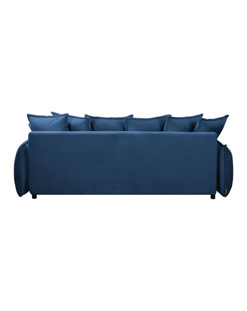Lazy Lukka Ausziehsofa für 3 Personen, Marineblau — 230 x 100 x 92 cm