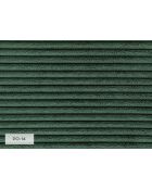 Divano convertibile Lucky Lucy a 2 posti verde bottiglia - 168x88x90 cm