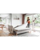 Charming Charlie Slim 3-Sitzer-Ausziehsofa, 225 x 90 x 85 cm, Beige