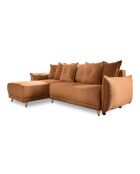 Divano angolare convertibile Lazy Lukka Brick - 253x155x85 cm