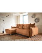 Divano angolare convertibile Lazy Lukka Brick - 253x155x85 cm