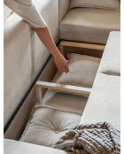 Divano angolare reversibile Lazy Lukka beige - 253x155x85 cm