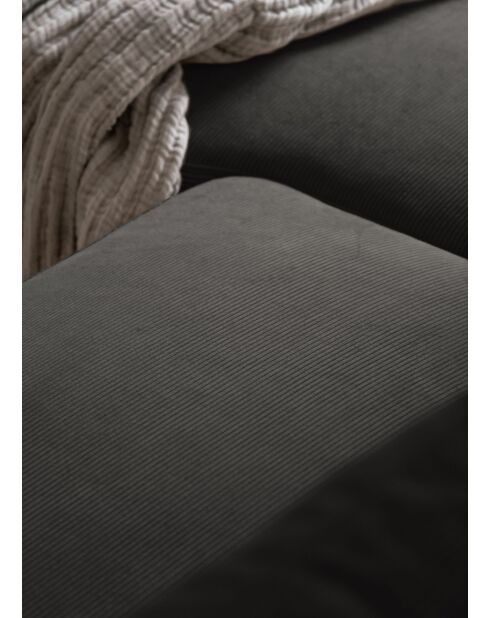 L hoekbank omvormbaar linkerhoek Lofty Lilly Grey- 237x197x84 cm