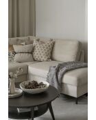 L-MAX Lofty Lilly Ecksofa, umwandelbar, rechtwinklig, 304 x 197 x 84 cm, Beige