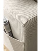 L-MAX Lofty Lilly Ecksofa, umwandelbar, rechtwinklig, 304 x 197 x 84 cm, Beige