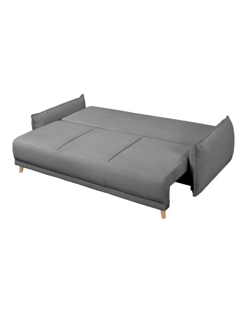 Lazy Lukka lichtgrijze converteerbare 3-zitsbank - 230x100x92 cm