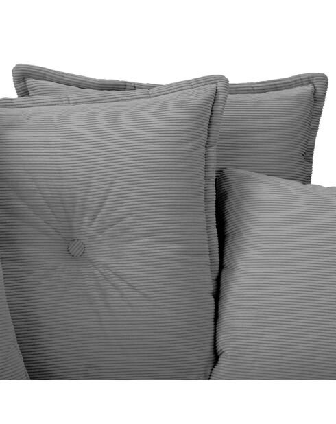 Lazy Lukka lichtgrijze converteerbare 3-zitsbank - 230x100x92 cm