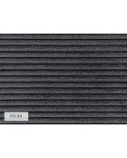 Lucky Lucy Antraciete converteerbare 2-zitsbank - 168x88x90 cm