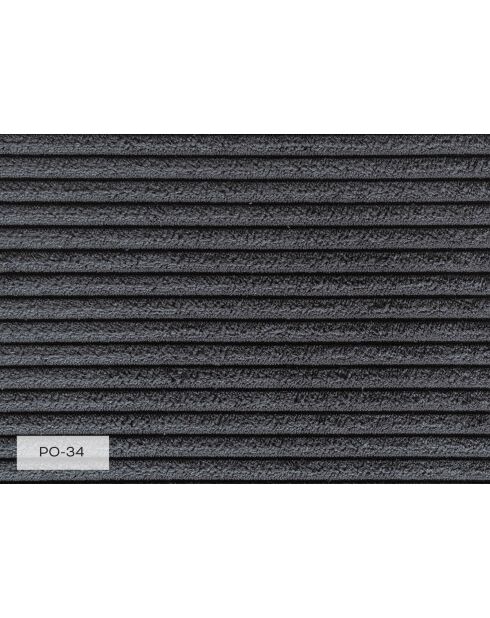 Canapé 2 Places Convertible Lucky Lucy Anthracite- 168x88x90 cm