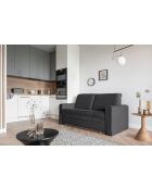 Lucky Lucy Antraciete converteerbare 2-zitsbank - 168x88x90 cm