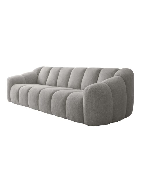 Feste Sofaschale für 3,5/4 Personen, hellgrau — 260 x 109 x 75 cm