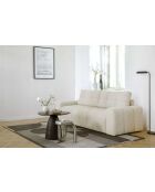 LULU grijze converteerbare 3-zitsbank - 247x96x94 cm